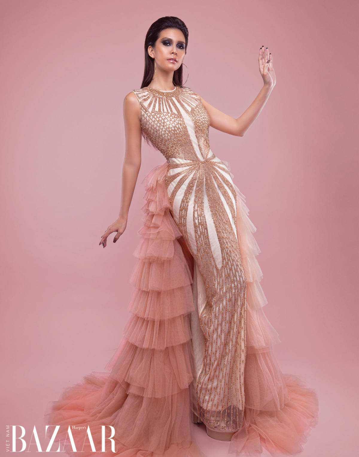 Hoa hậu Trái đất 2015 Angelia Gabrena Ong.