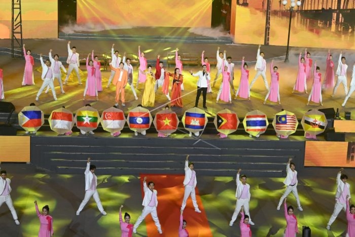 Lế bế mạc Sea Games 31 Việt Nam (Nguồn: Antarafoto/ Aditya Pradana Putra)