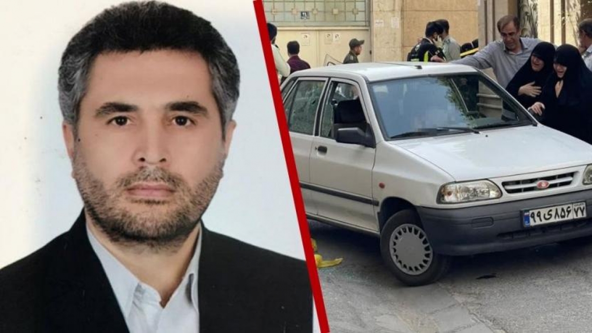 Đại tá Sayyad Khodaei - thành viên cấp cao của lực lượng tinh nhuệ Quds Force bị sát hại khi đang ngồi trong ô tô. Ảnh: Sol haber