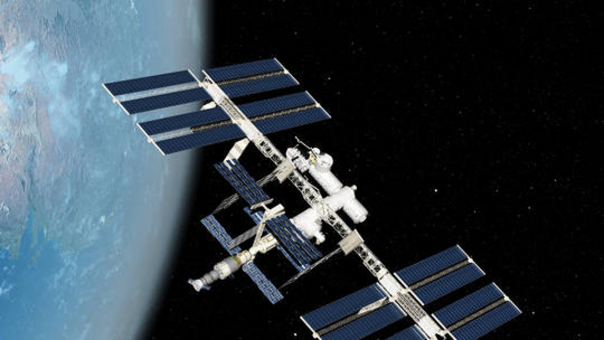 Trạm Vũ trụ Quốc tế (ISS). Ảnh: Getty