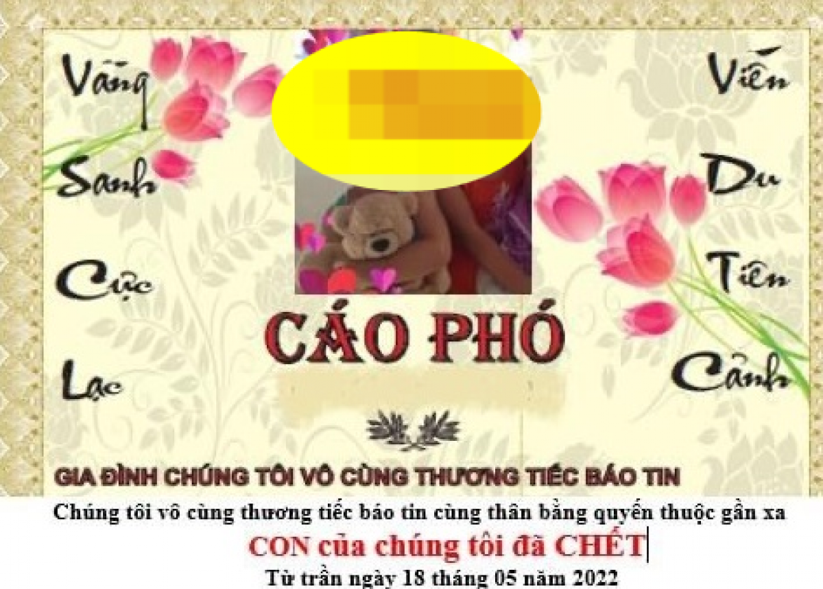 Các đối tượng cho vay tín dụng đen lấy hình ảnh gia đình của giáo viên để khủng bố, xúc phạm danh dự