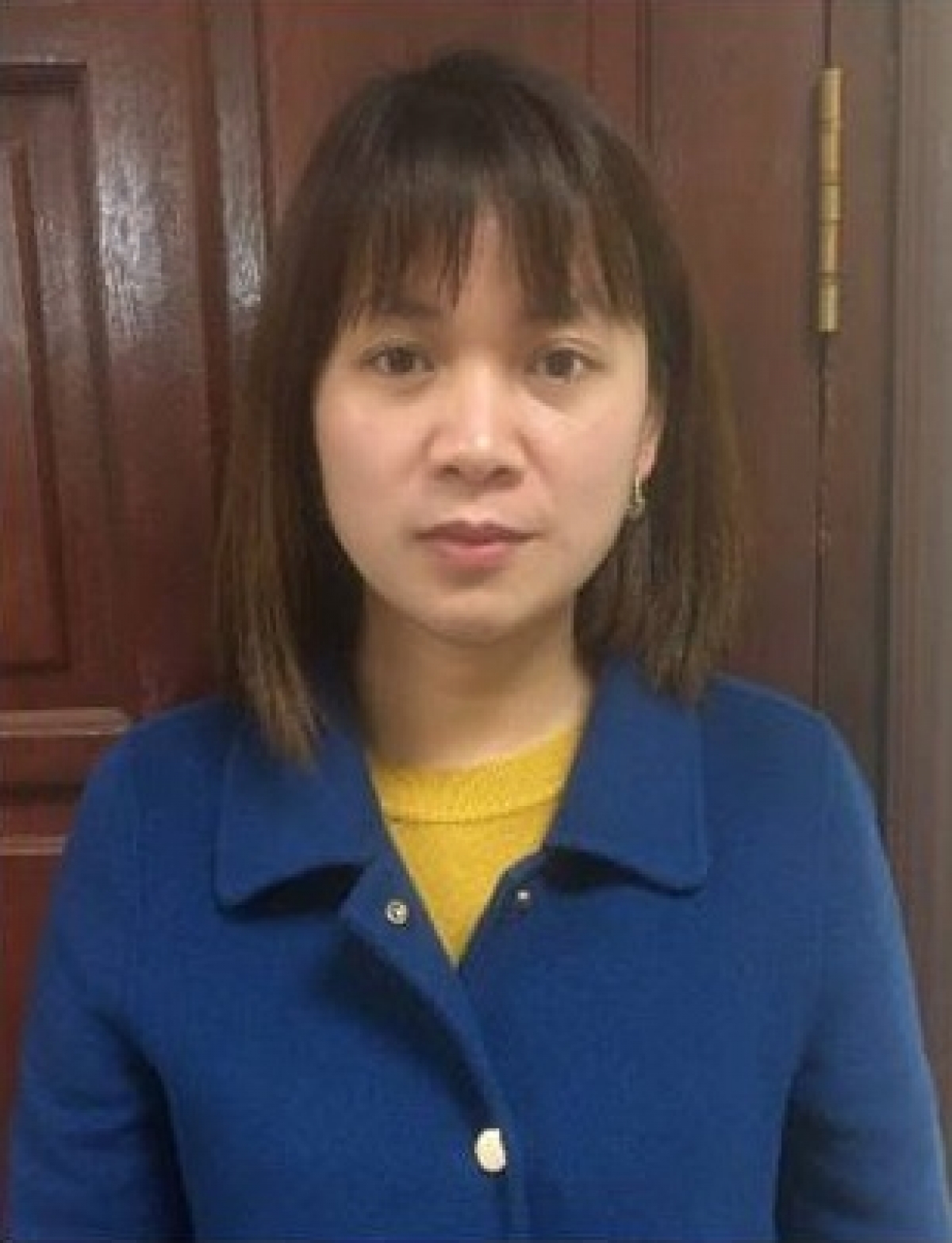 Bị can Phạm Thị Phượng tại cơ quan Công an - Ảnh: Công an cung cấp