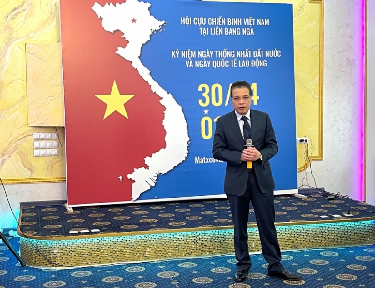 Đại sứ Việt Nam tại Liên bang Nga Đặng Minh Khôi phát biểu