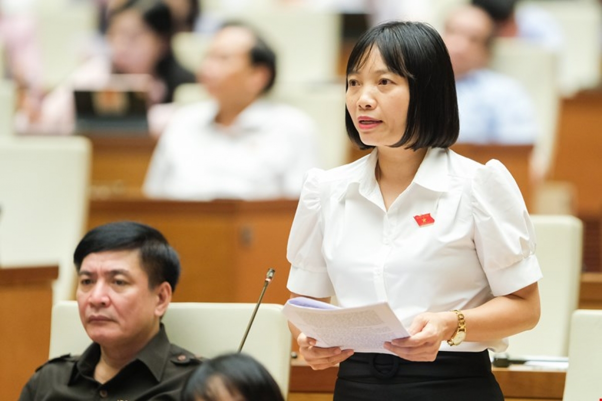 Đại biểu Nguyễn Thị Việt Nga (đoàn Hải Dương)