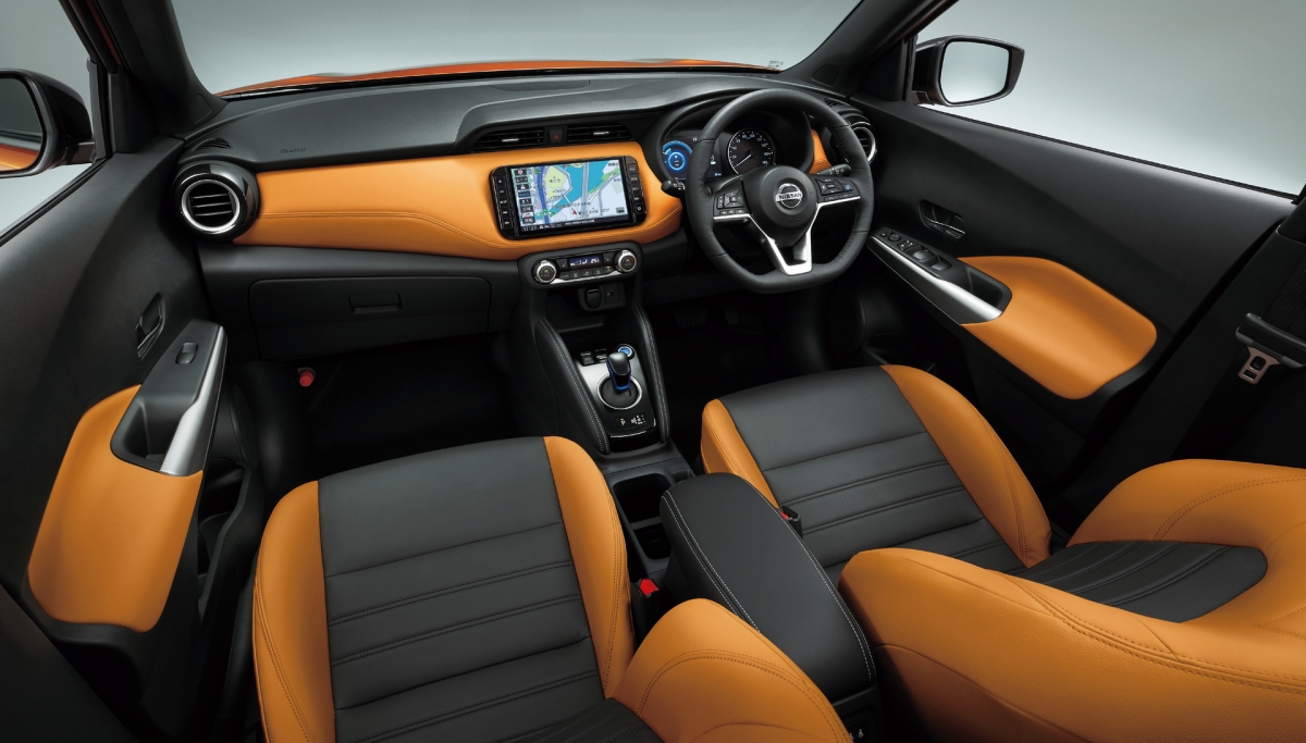 Khoang nội thất của Nissan Kicks