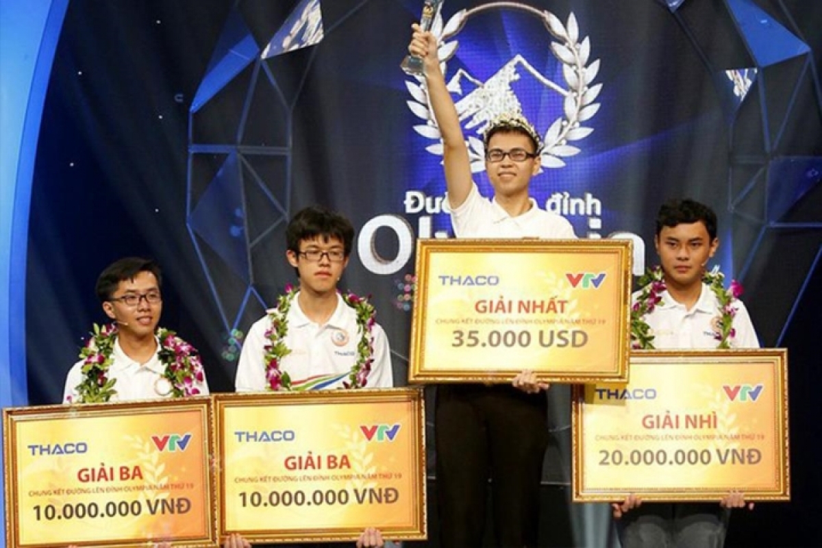 Thế Trung là Quán quân Olympia năm thứ 19. (Ảnh: NVCC)