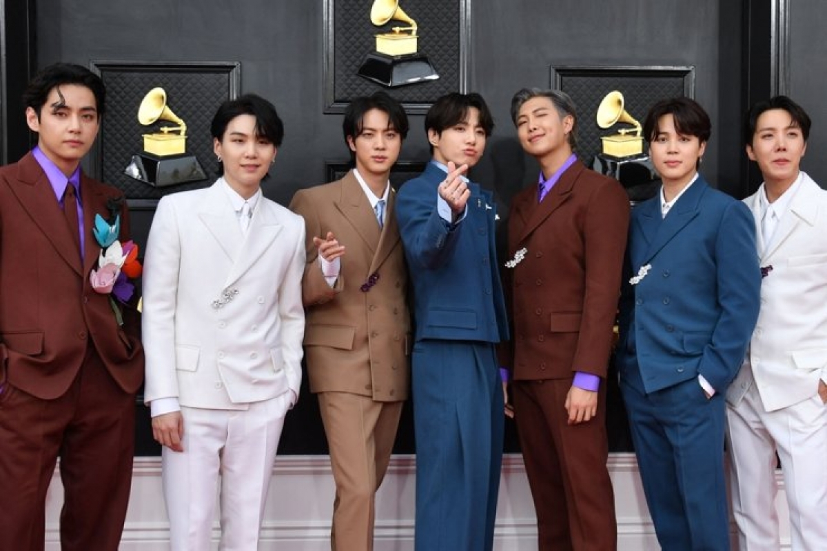 Nhóm nhạc BTS. Nguồn: AFP-Yonhap