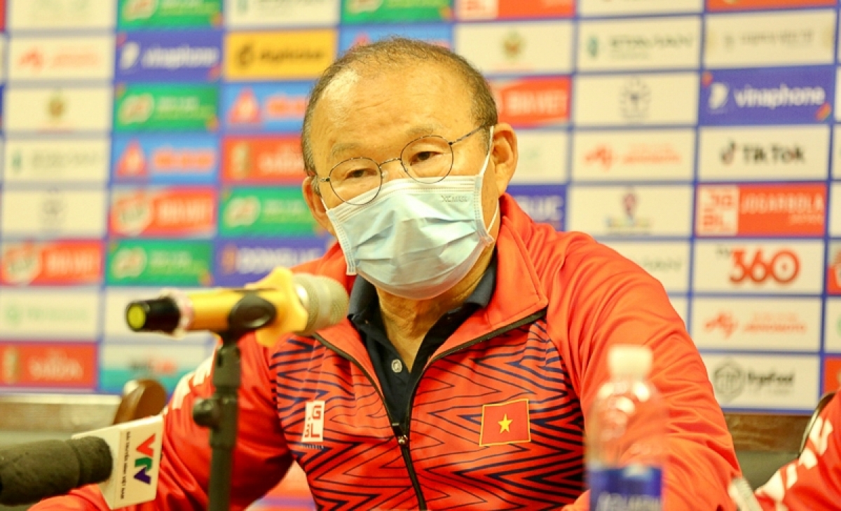 HLV Park Hang Seo bi quan khi nói về cơ hội dự World Cup 2026 của Việt Nam (Ảnh: VFF).