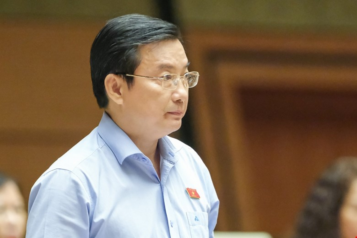 Đại biểu Phạm Trọng Nhân (đoàn Bình Dương)