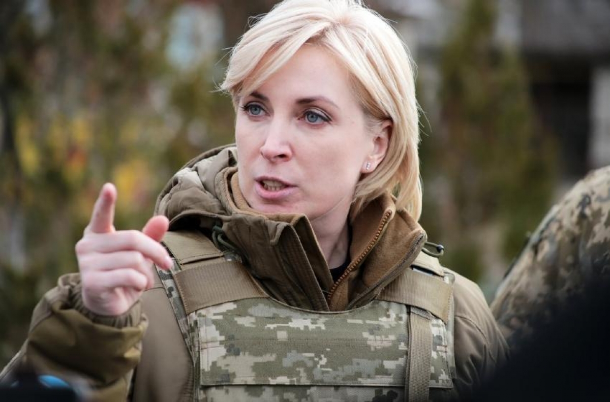 Phó Thủ tướng Ukraine Irina Vereshchuk. Ảnh: Odessa Journal