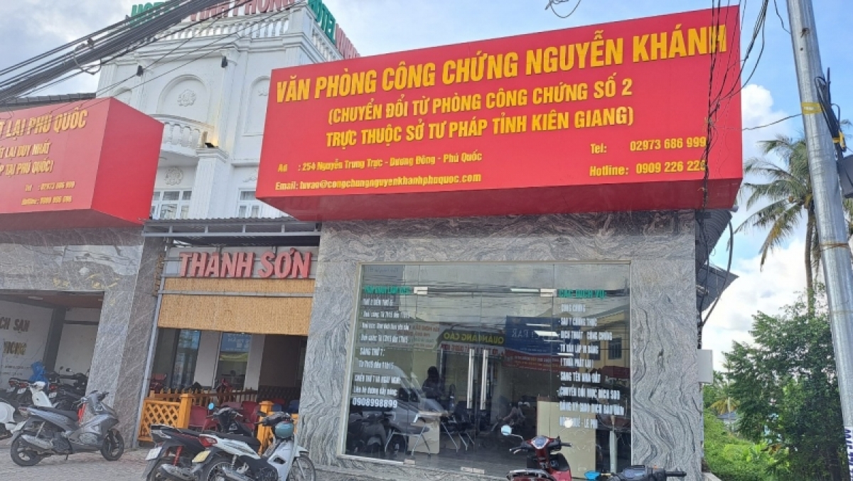 Tỉnh Kiên Giang sẽ thanh tra, kiểm tra các phòng công chứng và các văn phòng thừa phát lại trên địa bàn Phú Quốc trong năm 2022