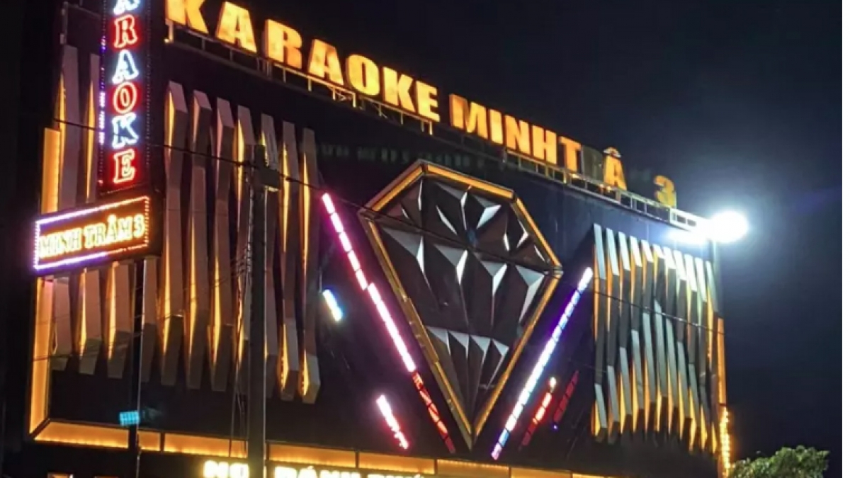 Quán karaoke Minh Trâm 3 nơi xảy ra vụ việc - Ảnh: T.T