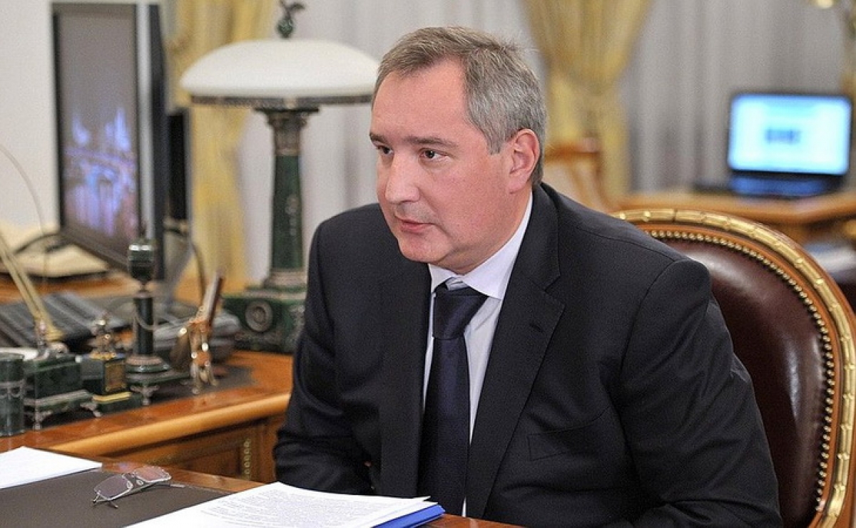 Ông Dmitry Rogozin, giám đốc Cơ quan vũ trụ Liên bang Nga (Ảnh: Reuters)