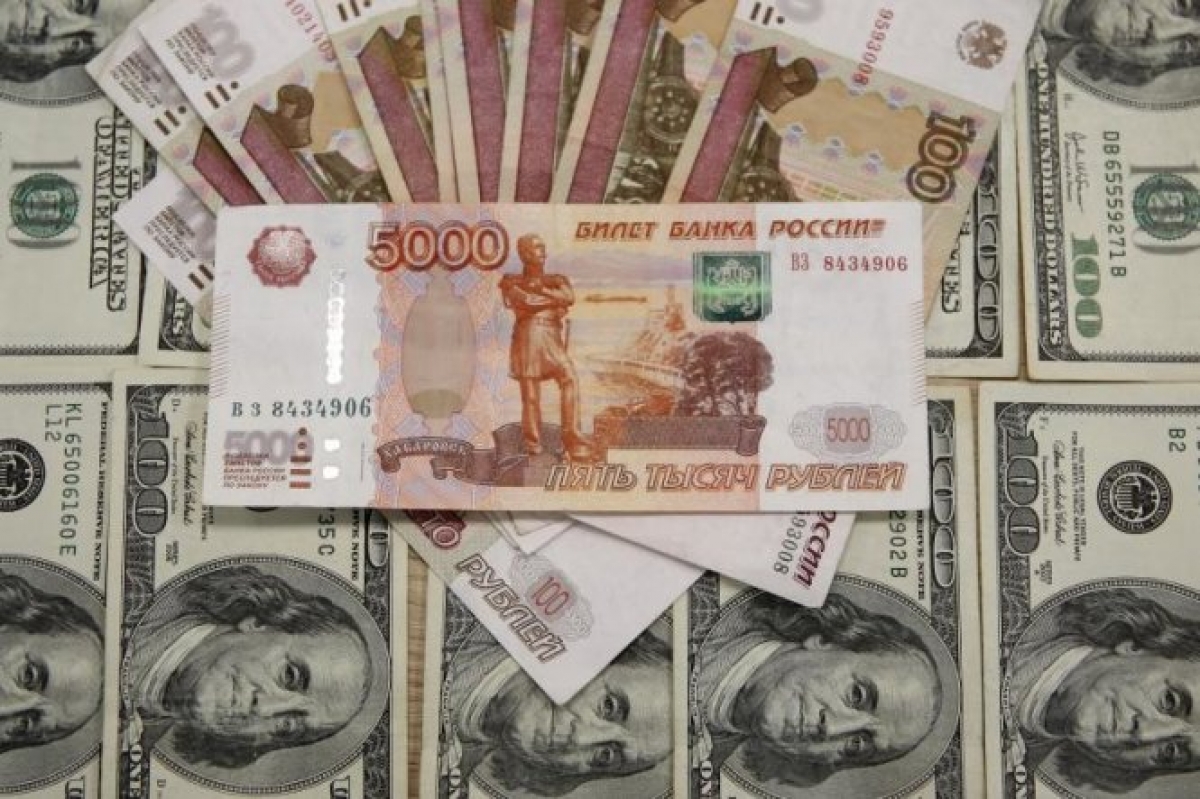 Đồng rúp Nga. Ảnh: Reuters