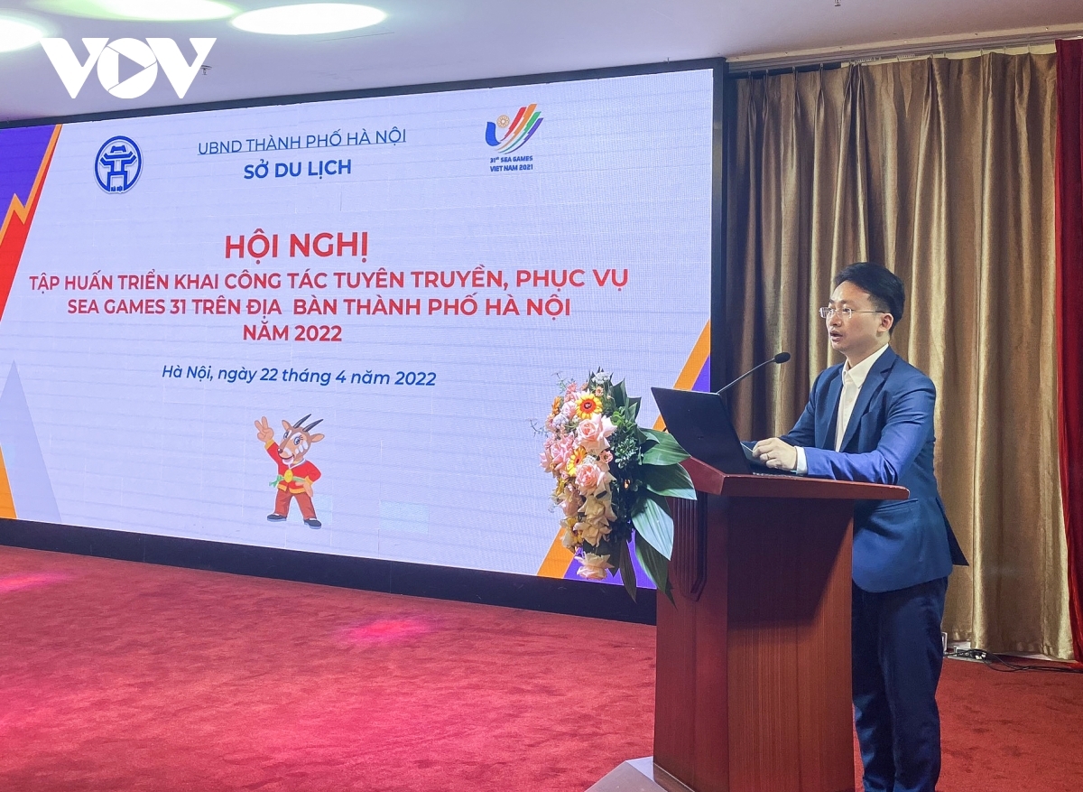 Sở Du lịch Hà Nội tổ chức hội nghị tập huấn triển khai công tác tuyên truyền, phục vụ SEA Games 31