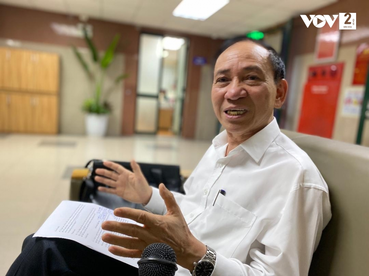 GS.TS Đỗ Thanh Bình chia sẻ cùng phóng viên VOV2 về đổi mới dạy học bộ môn Lịch sử