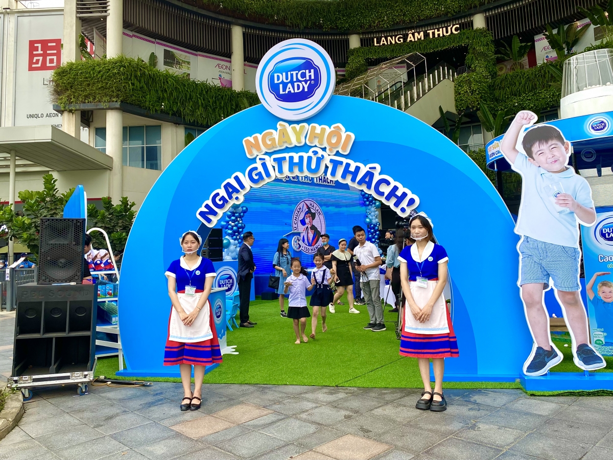 Cổng check-in, chào đón các khách mời trải nghiệm chương trình.