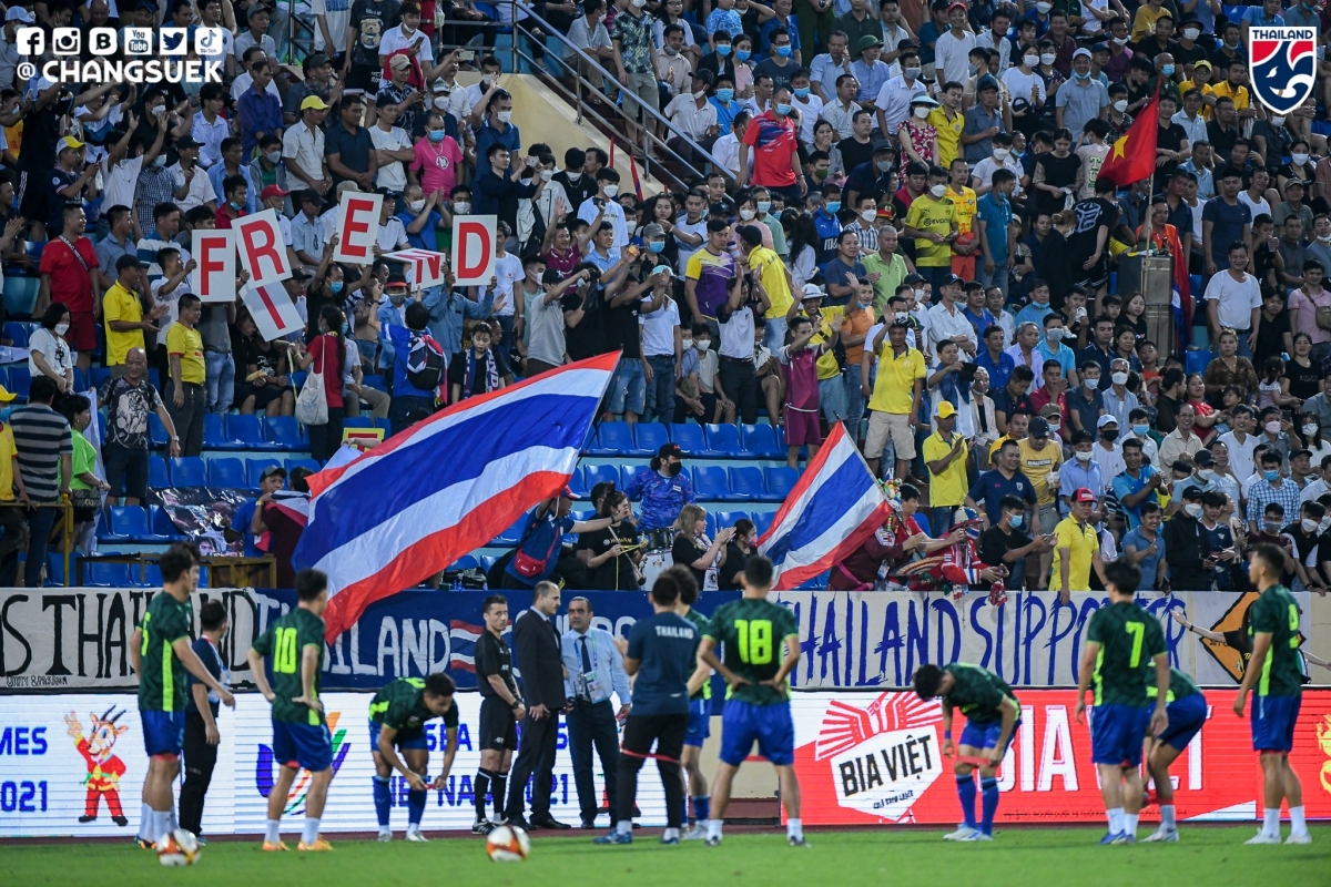Sân Thiên Trường hứa hẹn sẽ đầy ắp khán giả trong trận U23 Thái Lan gặp U23 Indonesia. (Ảnh: FAT).