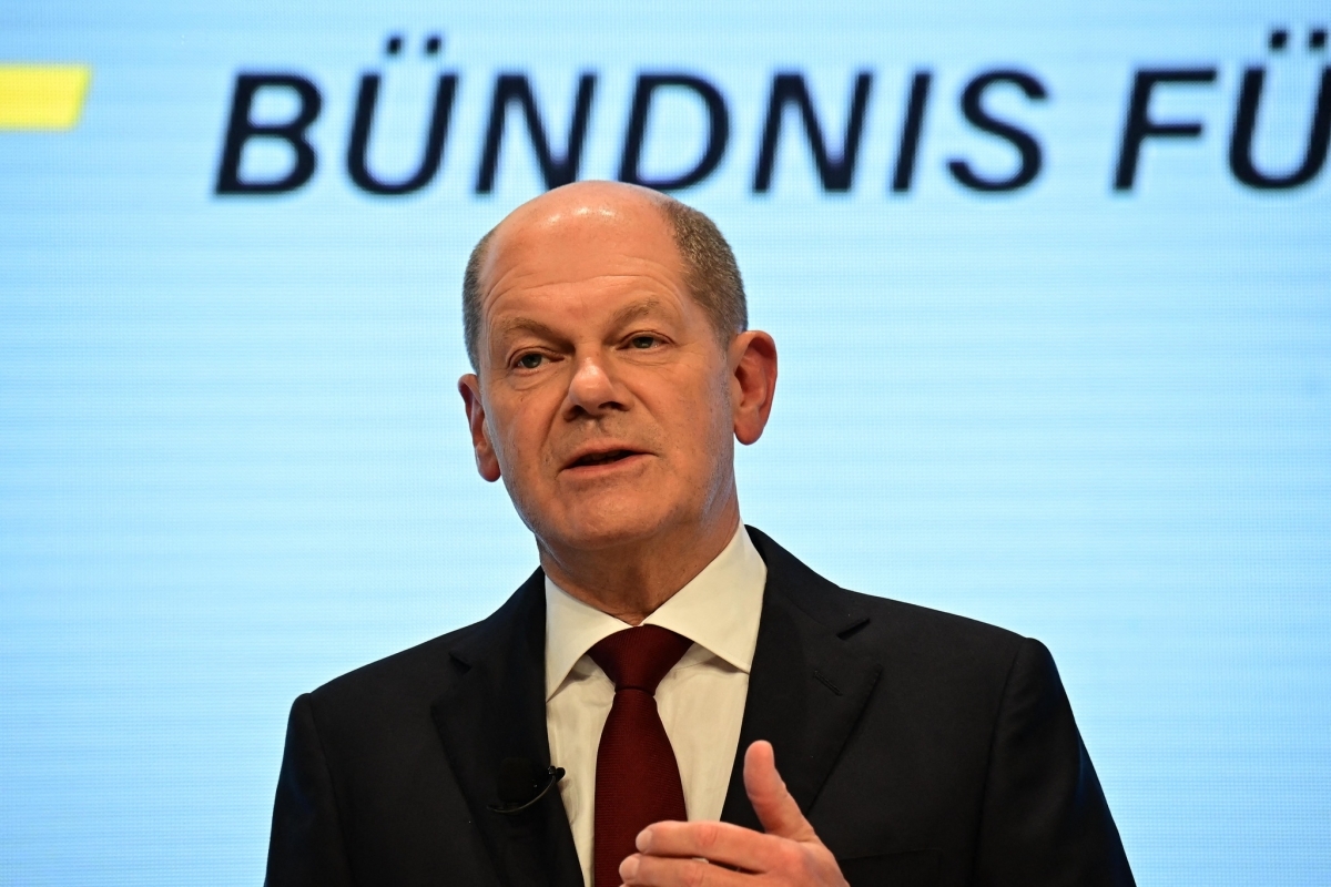 Thủ tướng Đức Olaf Scholz. Ảnh: AFP