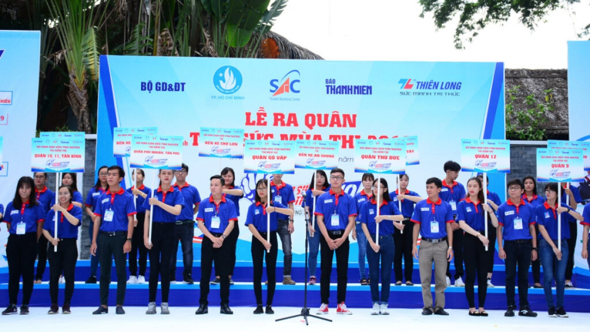 Tiếp sức mùa thi là chương trình hỗ trợ thí sinh thi cử (ảnh minh họa)