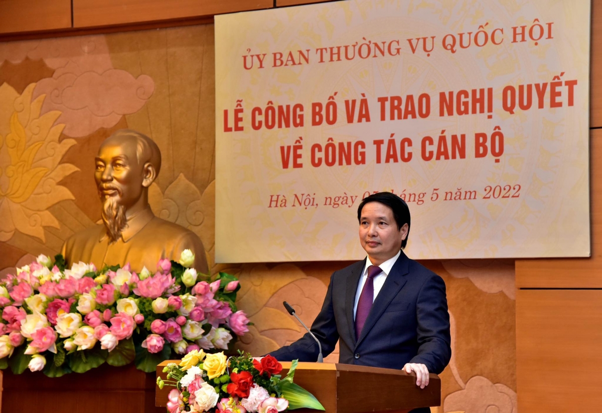 Ông Phạm Thái Hà phát biểu tại buổi lễ