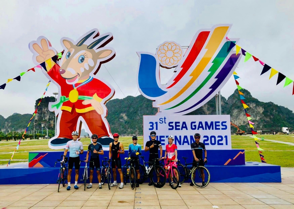 Bộ môn triathlon ở SEA Games 31 sẽ diễn ra trong các ngày 14 và 15/5/2022. (Ảnh: BTC). 