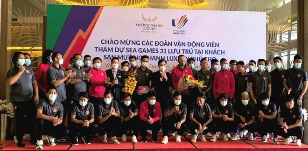 Khách sạn Mường Thanh tổ chức đón các đoàn thể thao quốc tế .
