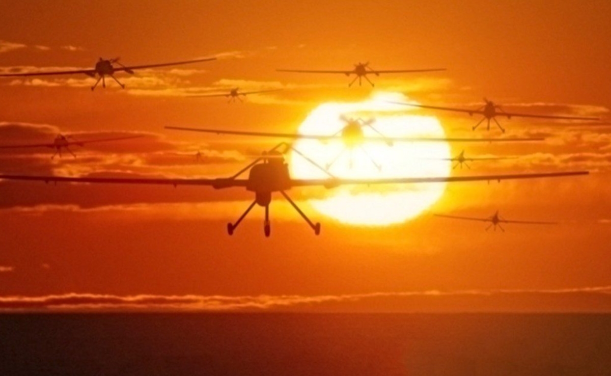 UAV bầy đàn. Ảnh minh họa: Lockheed Martin