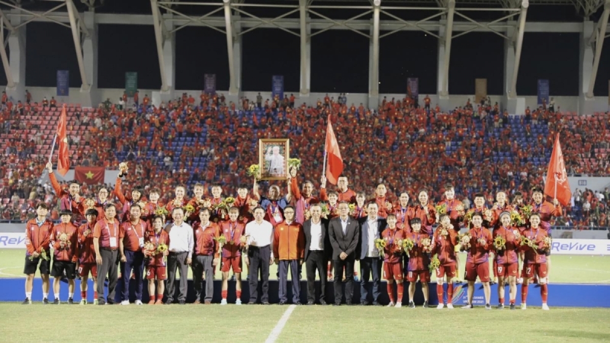 Lần thứ 3 liên tiếp đội tuyển bóng đá nữ Việt Nam vô địch SEA Games