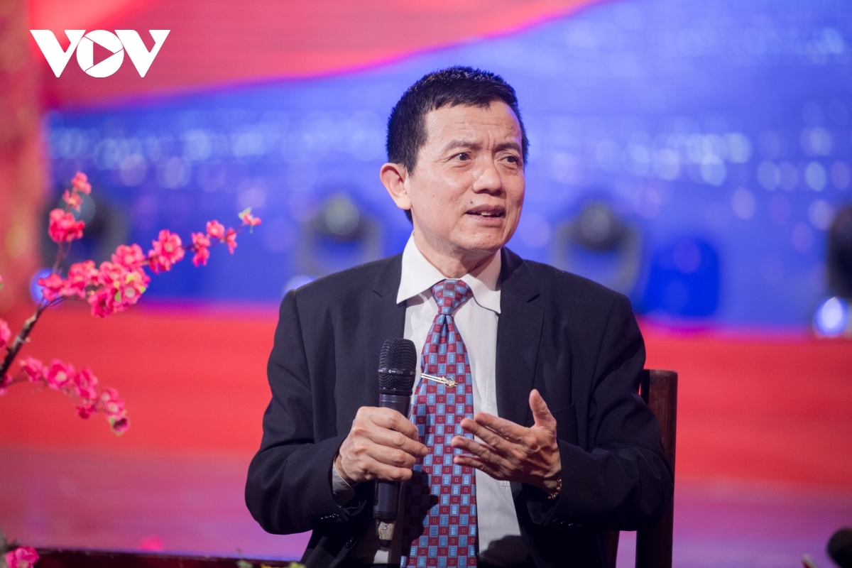 PGS-TS Nguyễn Mạnh Hà, nguyên Viện trưởng Viện lịch sử Đảng (Học viện Chính trị Quốc gia Hồ Chí Minh) (Ảnh: Vũ Toàn)