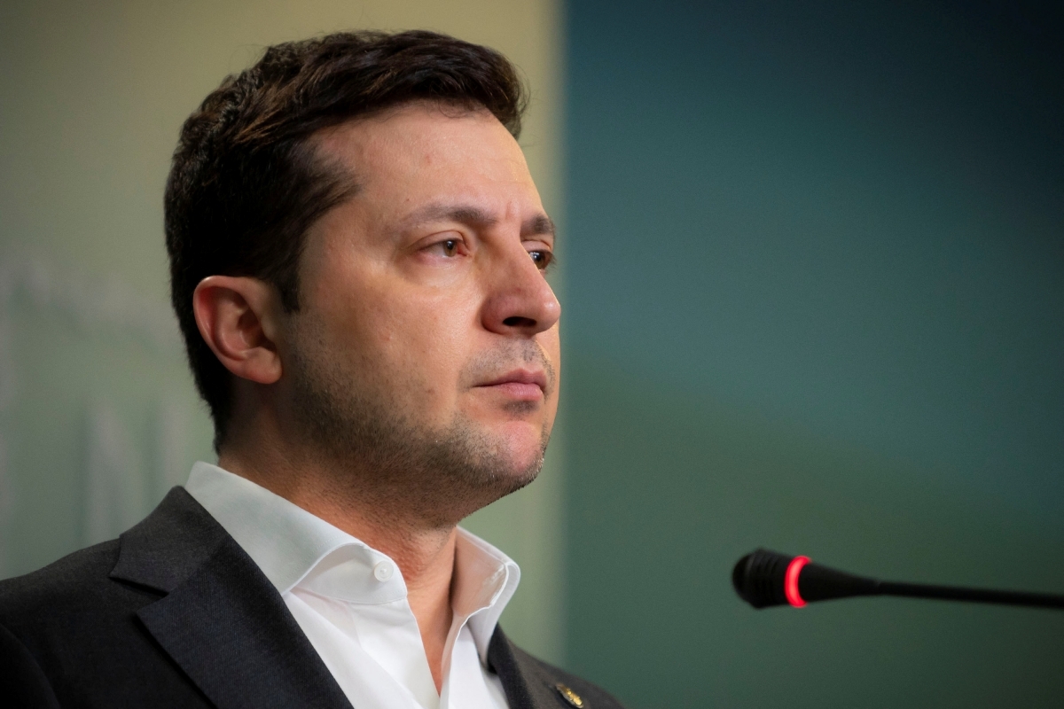 Tổng thống Ukraine Zelensky. Ảnh: Reuters