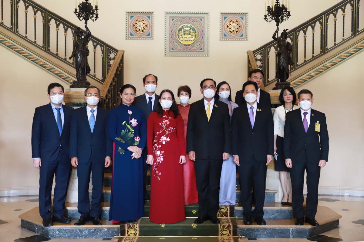 phó chủ tịch nước võ thị Ánh xuân hội kiến thủ tướng thái lan prayut chan-o-cha hình ảnh 1 pho chu tich nuoc vo thi Anh xuan hoi kien thu tuong thai lan prayut chan-o-cha hinh anh 1