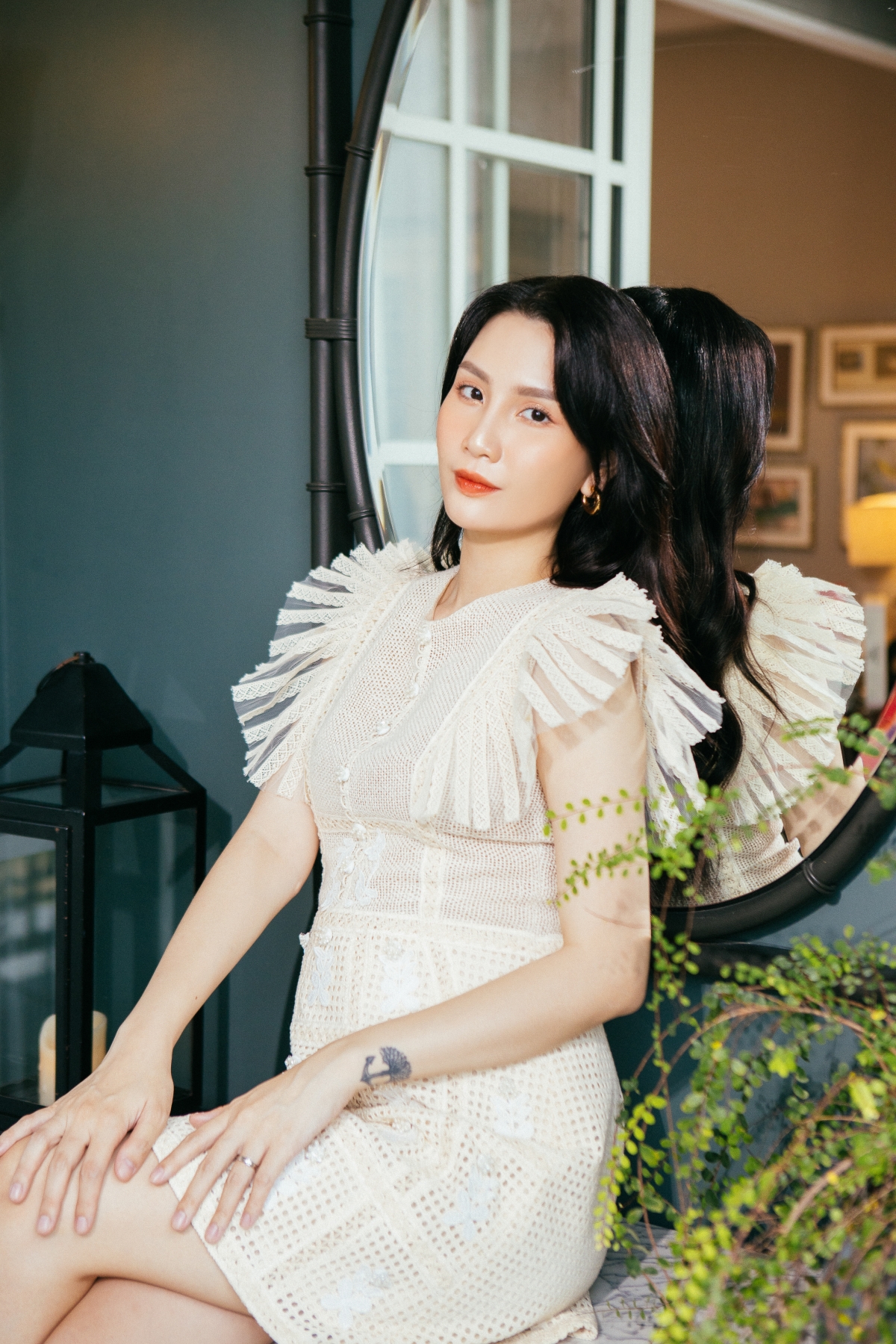  hot mom thanh tran don tuoi 25 ben chong, xinh dep khi mang bau lan 3 hinh anh 5