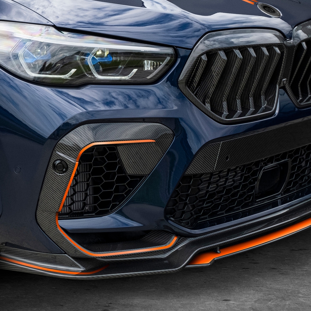 me man voi bmw x6 m do phong cach noi that lamborghini hinh anh 3