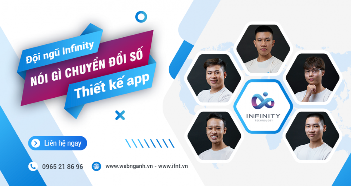 Doi ngu infinity noi gi chuyen doi so thiet ke app hinh anh 3