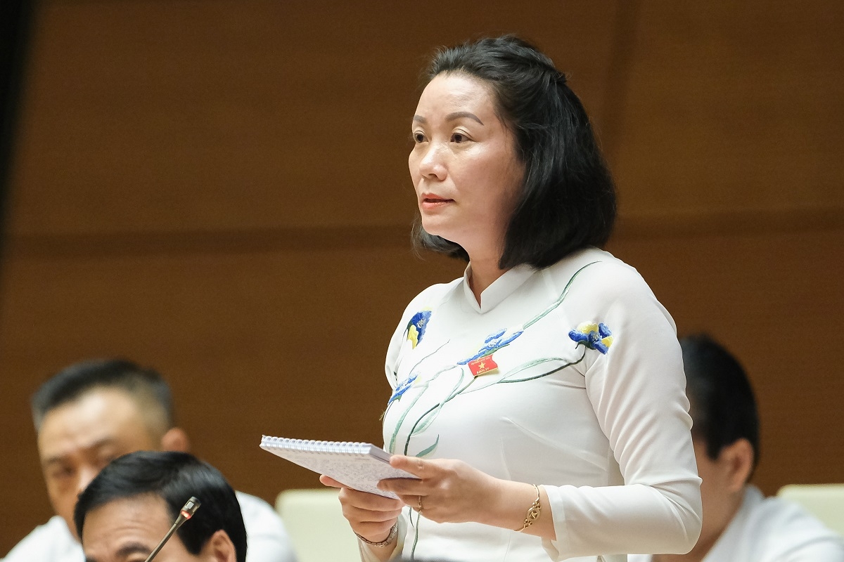 Đại biểu Nguyễn Minh Tâm, đoàn đại biểu Quốc hội tỉnh Quảng Bình