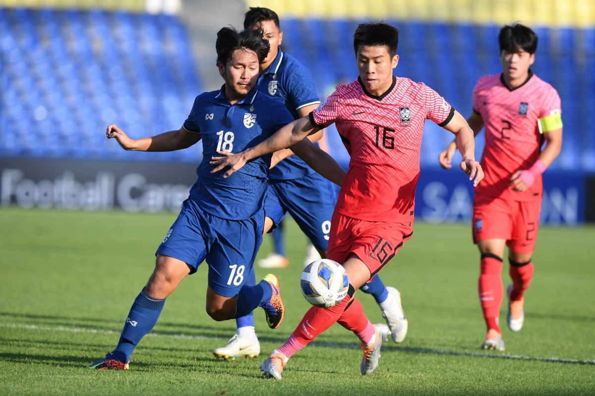 Danh bai u23 thai lan, u23 han quoc cung u23 viet nam vao tu ket u23 chau A 2022 hinh anh 7