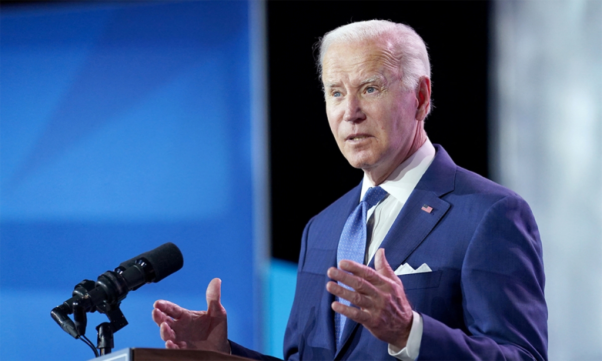 tỷ lệ ủng hộ tổng thống mỹ joe biden giảm xuống mức thấp nhất hình ảnh 1 ty le ung ho tong thong my joe biden giam xuong muc thap nhat hinh anh 1