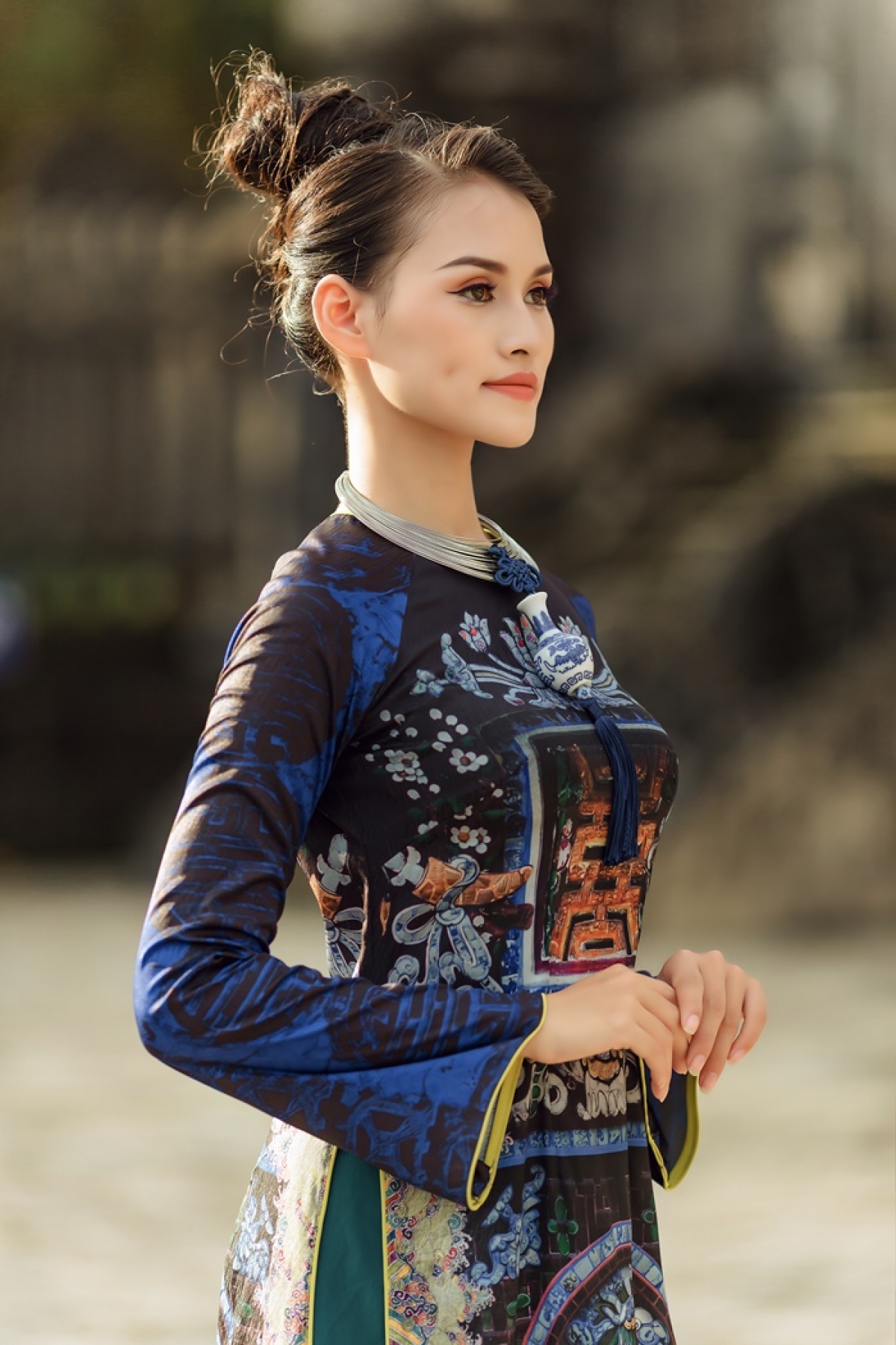 ntk viết bảo làm show diễn 200 mẫu áo dài hình ảnh 1 ntk viet bao lam show dien 200 mau ao dai hinh anh 1