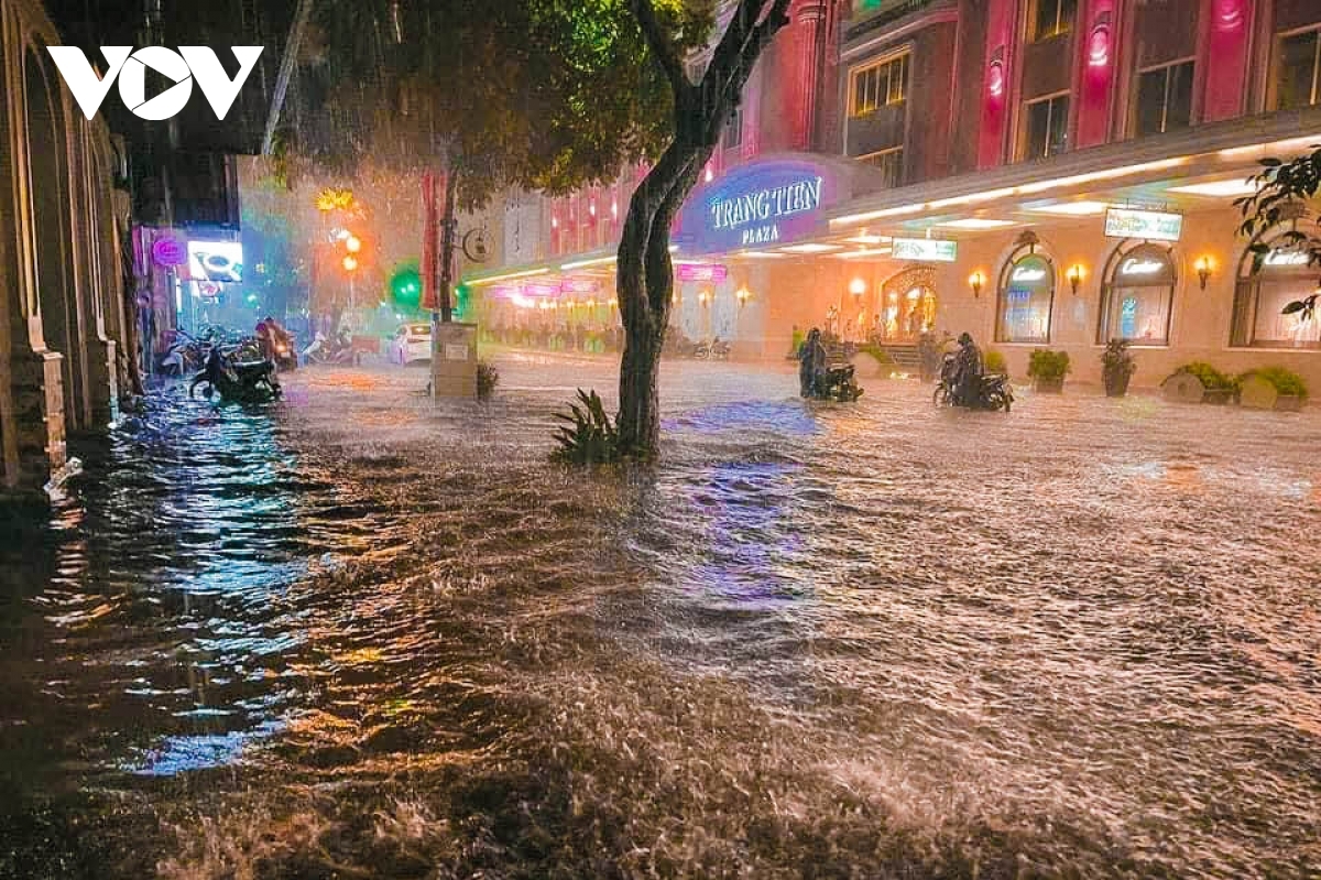 Hà Nội đề xuất xây thêm bể ngầm chống ngập. (Ảnh minh họa)