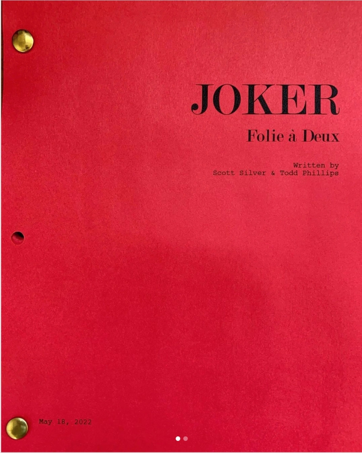 bom tấn joker hé lộ tựa phim phần 2 hình ảnh 1 bom tan joker he lo tua phim phan 2 hinh anh 1