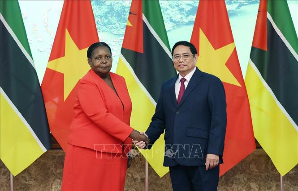 thủ tướng phạm minh chính hội kiến chủ tịch quốc hội mozambique hình ảnh 1 thu tuong pham minh chinh hoi kien chu tich quoc hoi mozambique hinh anh 1