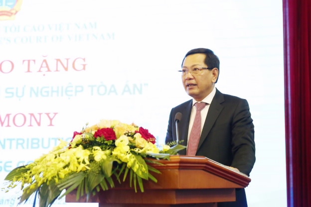 Ông Nguyễn Văn Du, Phó Chánh án TAND Tối cao.