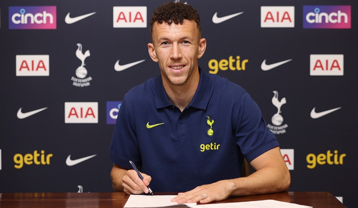 Perisic gia nhập Tottenham. (Ảnh: Tottenham).