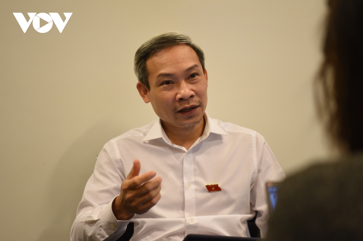 Đại biểu Phan Đức Hiếu, Ủy viên Thường trực Ủy ban Kinh tế của Quốc hội (đoàn Thái Bình)