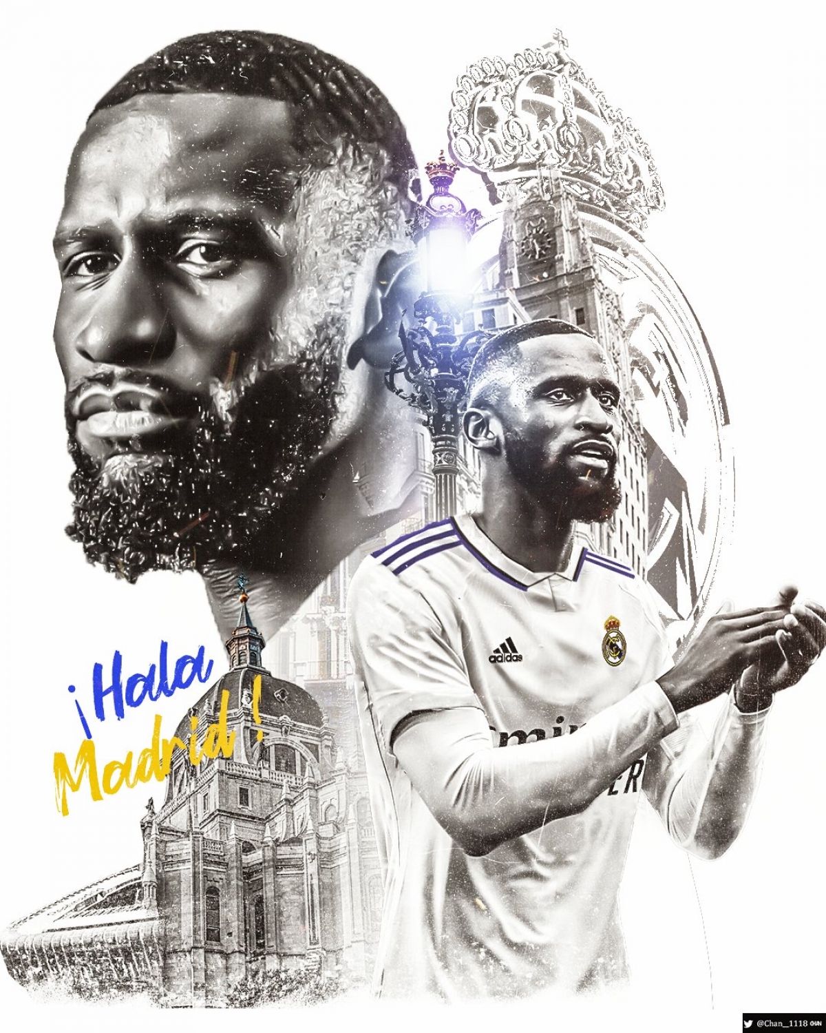 Rudiger chính thức gia nhập Real Madrid.
