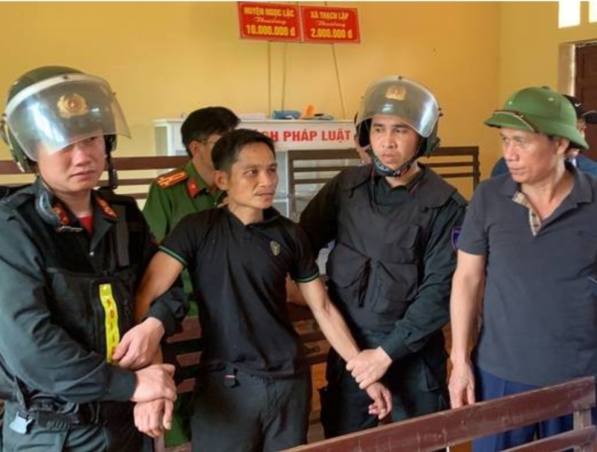bat giu doi tuong o thanh hoa chem chet nguoi roi tron vao rung hinh anh 1