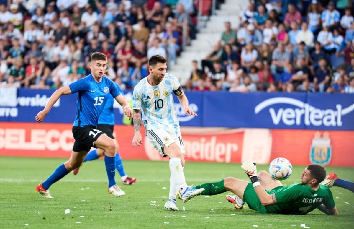 messi lần đầu ghi 5 bàn trong 1 trận cho Đt argentina hình ảnh 1 messi lan dau ghi 5 ban trong 1 tran cho Dt argentina hinh anh 1