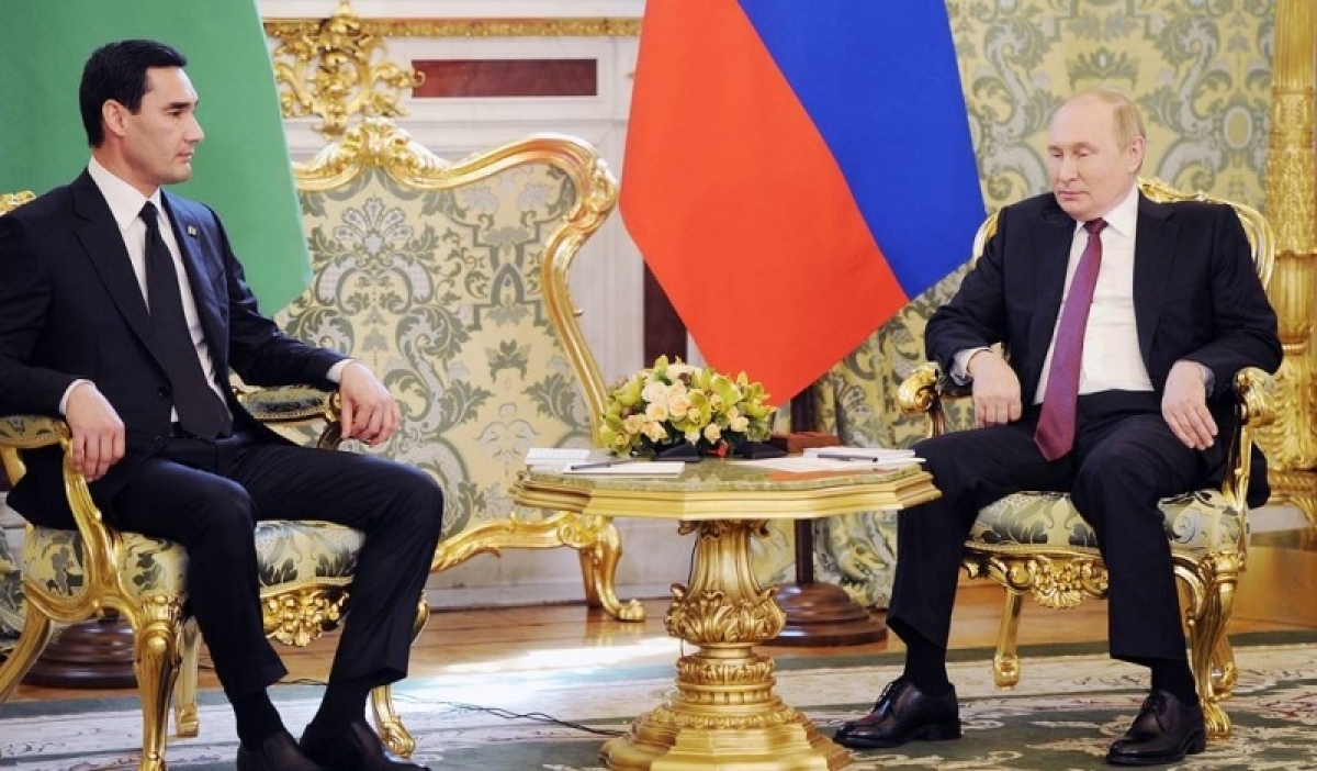 nga-turkmenistan ký tuyên bố chung làm sâu sắc quan hệ đối tác chiến lược hình ảnh 1 nga-turkmenistan ky tuyen bo chung lam sau sac quan he doi tac chien luoc hinh anh 1