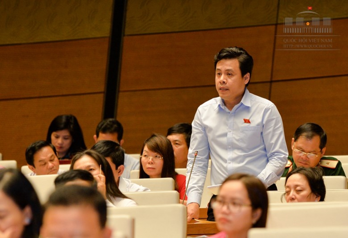 Đại biểu Quốc hội Trần Anh Tuấn - Đoàn Đại biểu Quốc hội TP.HCM. (Ảnh: Quochoi.vn)